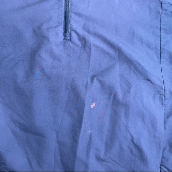 Nike‎ Golf 1/4 Zip Mens Large Red Navy Short Sleeve Windbreaker Faded - Picture 2 of 8